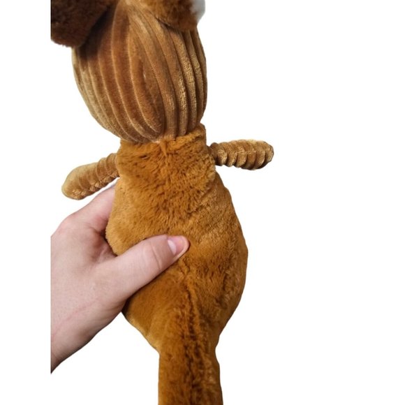 Les Deglingos Ptipotos Allezou the Kangaroo Plush | Brown - Picture 2 of 6